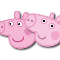 Peppa Pig Kids Party Masks (Pack of 6)