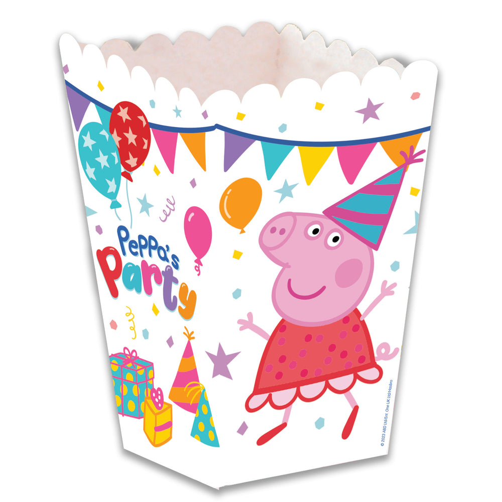 Peppa Pig Popcorn Boxes (Pack of 12)