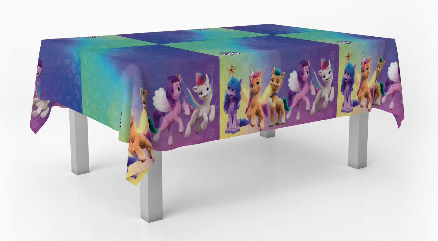 My Little Pony Plastic Party Table Cover - Anilas UK