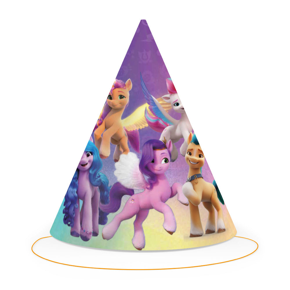 My Little Pony Party Cone Hats (pack of 6) - Anilas UK