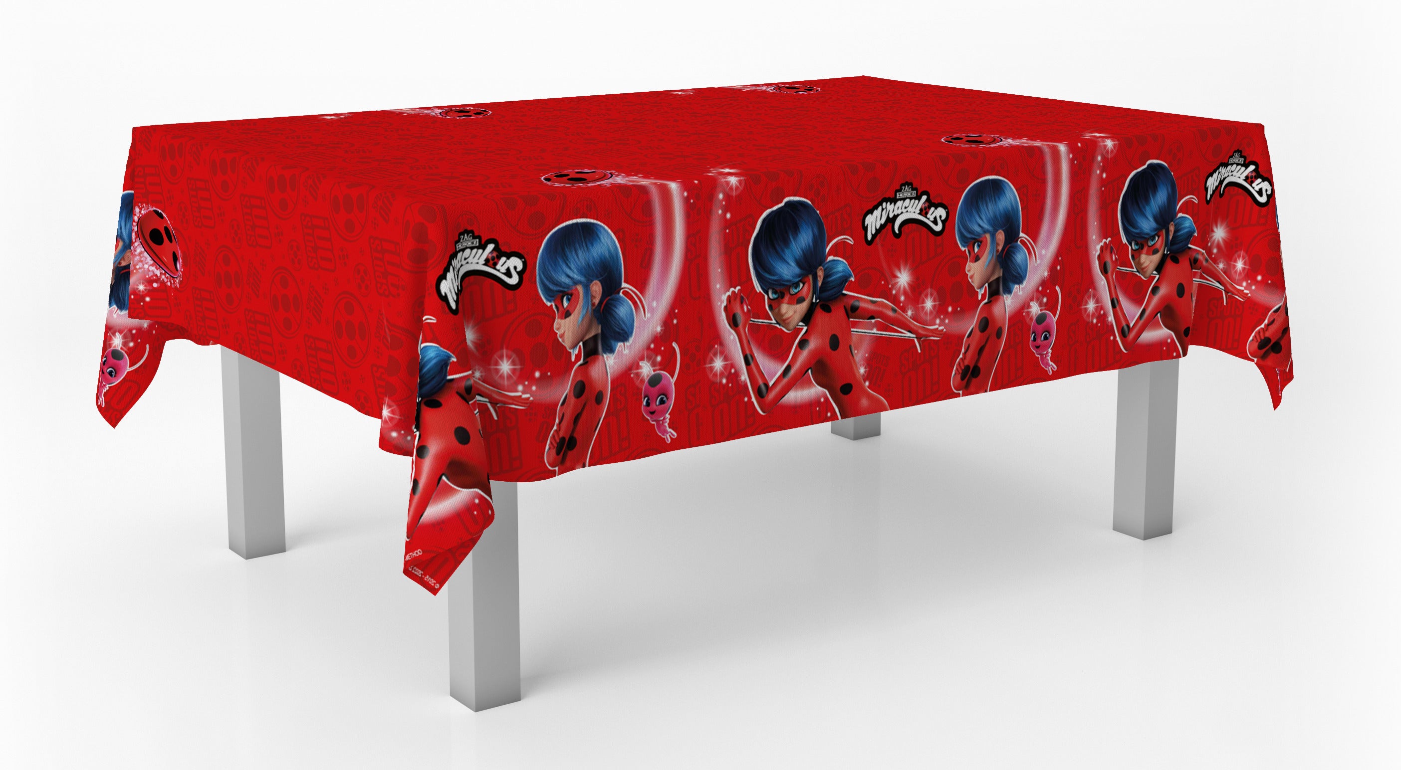 Miraculous Ladybug Plastic Party Table Cover – Anilas UK