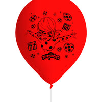 Lady Bug Latex Balloons (Pack of 8)