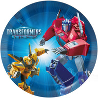 Transformers Party Paper Plates - 23cm (Pack of 8)