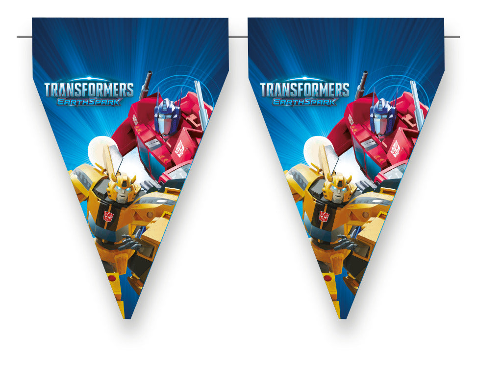 Transformers Party Flag Bunting - Anilas UK