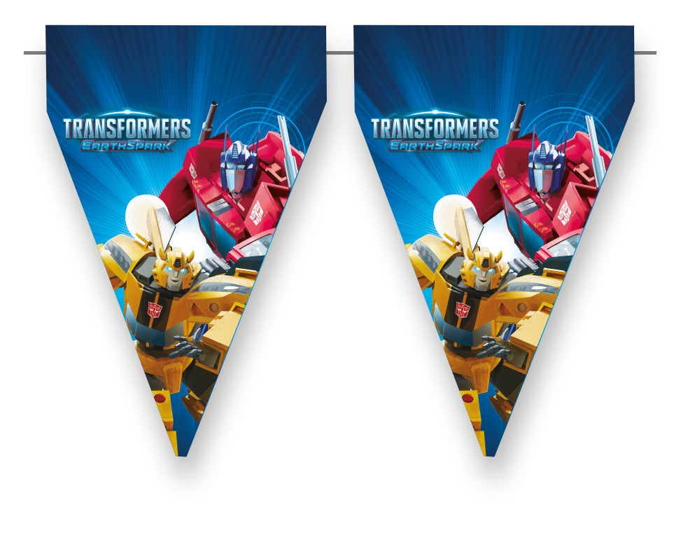 Transformers Party Flag Bunting