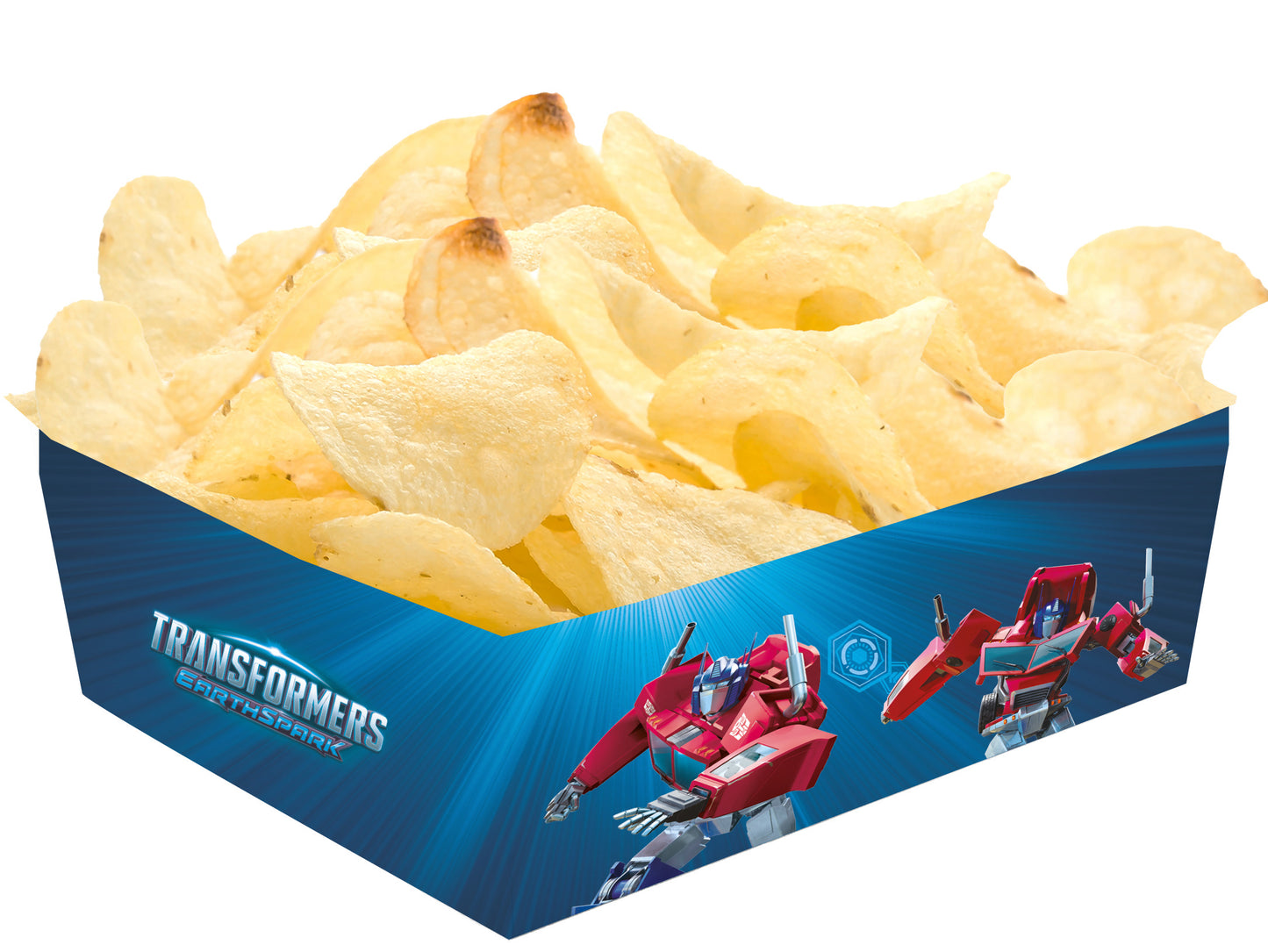 Transformers Paper Party Snack Trays (Pack of 12) - Anilas UK