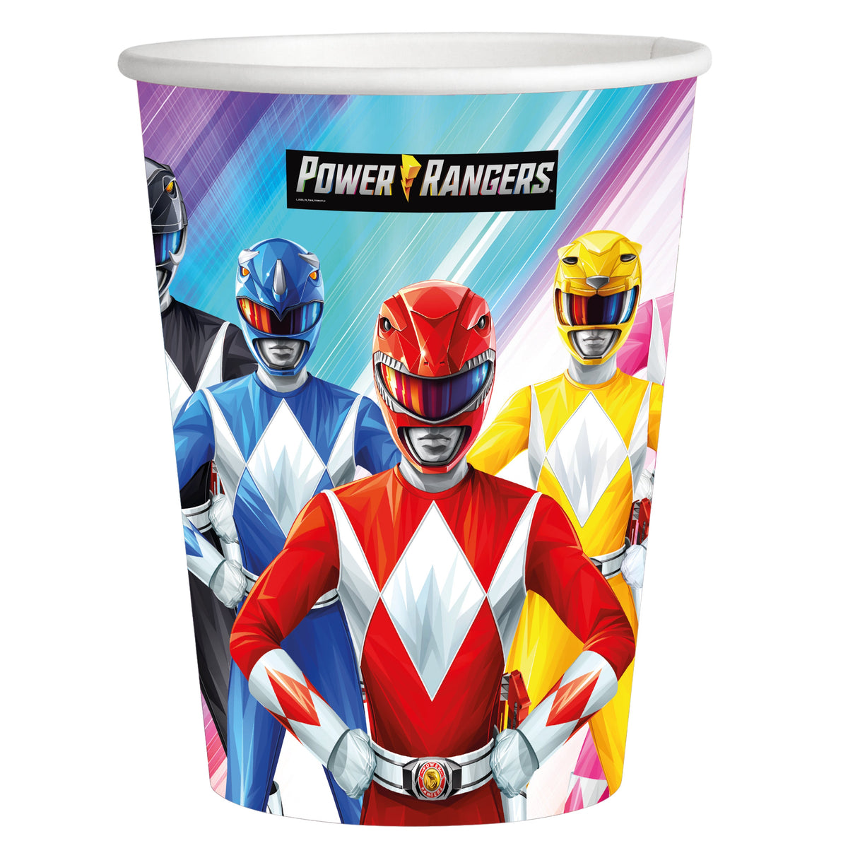Power Rangers Paper Cups (Pack of 8) | Anilas UK