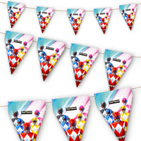 
              Power Rangers Party Flag Bunting
            