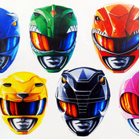 Power Rangers Kids Party Masks (Pack of 6)