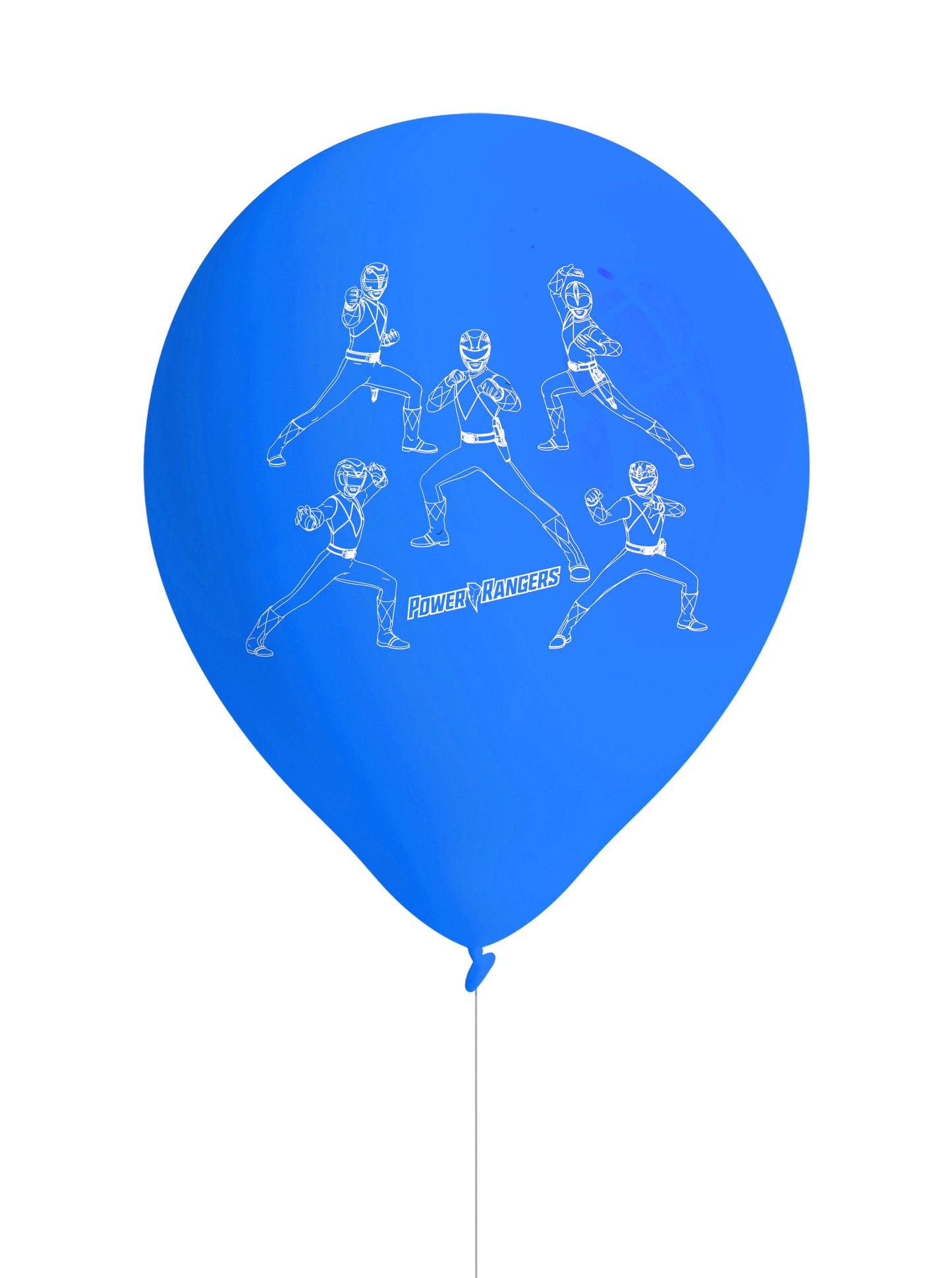 Power Rangers Latex Balloons (Pack of 8) - Anilas UK