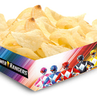 Power Rangers Paper Party Snack Trays (Pack of 12)