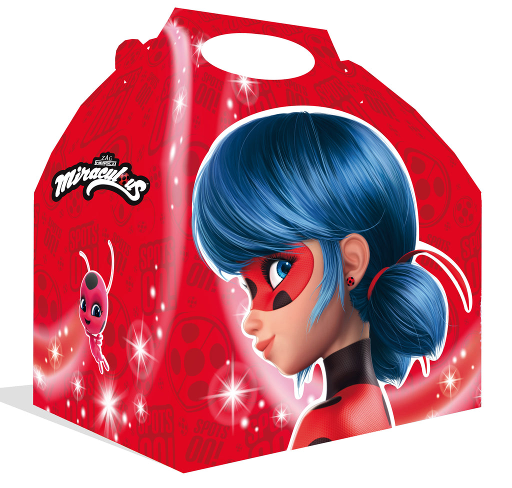 Ladybug Set Box Miraculous Ladybug Party Food Boxes | Anilas UK