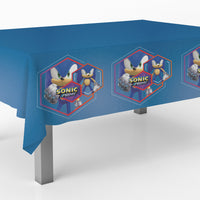 Sonic Plastic Party Table Cover