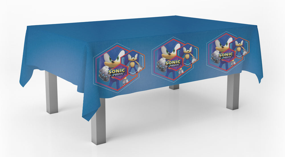 Sonic Plastic Party Table Cover