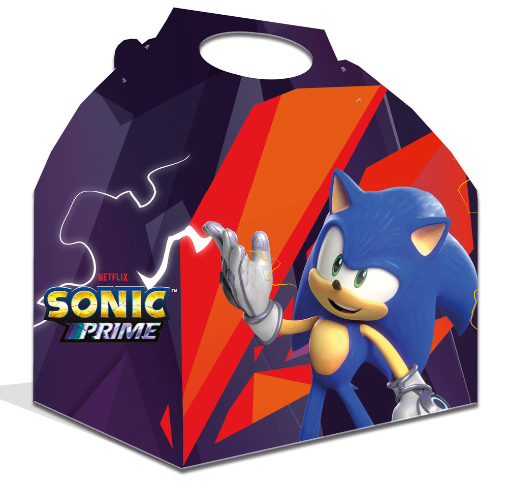 Sonic Prime Birthday Party Food Boxes - Anilas UK