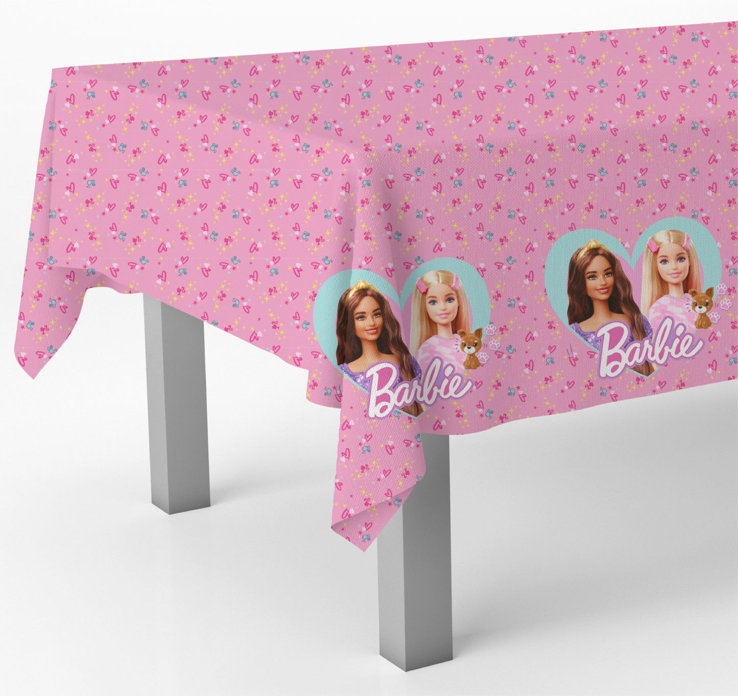 Barbie Plastic Party Table Cover - Anilas UK