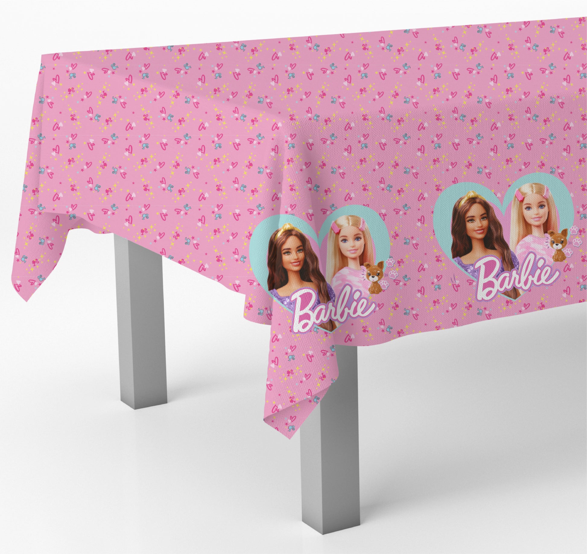 Barbie Plastic Party Table Cover - Anilas UK