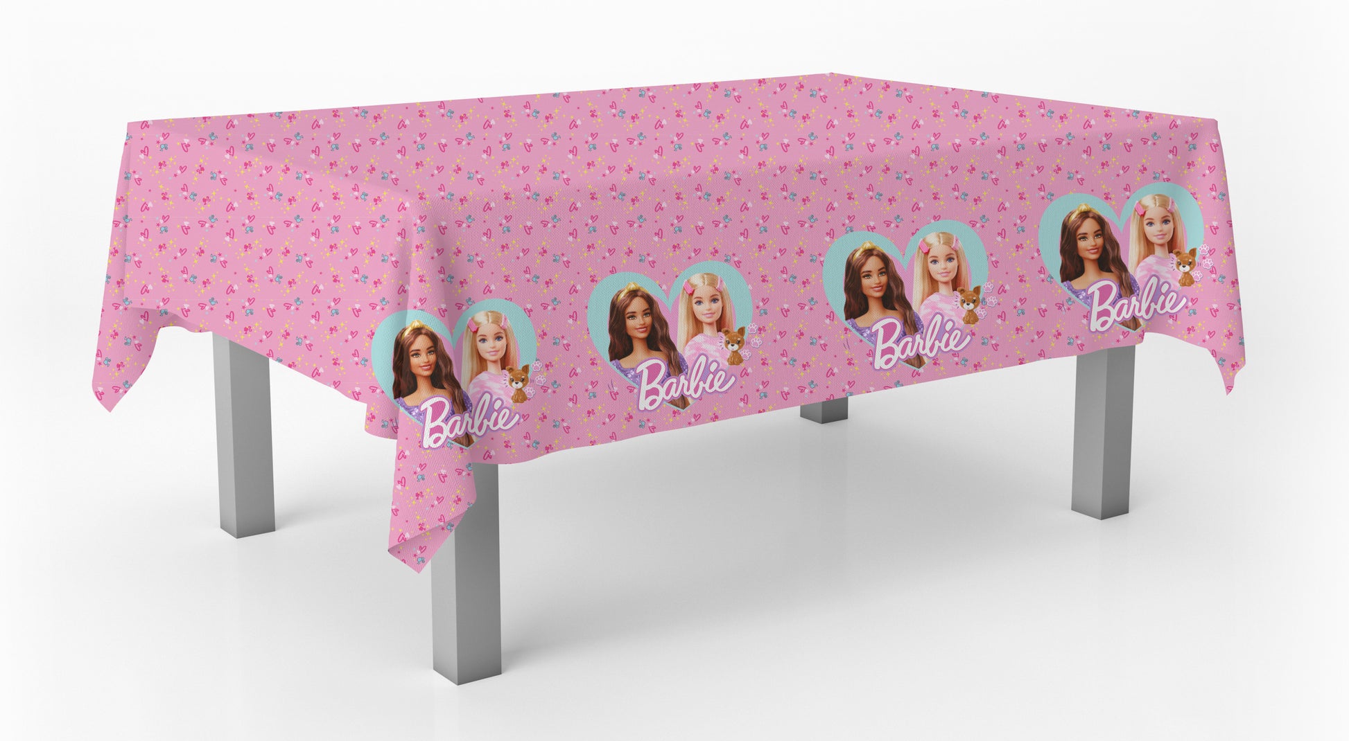 Barbie Plastic Party Table Cover - Anilas UK