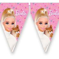 Barbie Party Flag Bunting