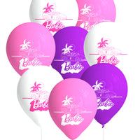 Barbie Latex Balloons (Pack of 8)