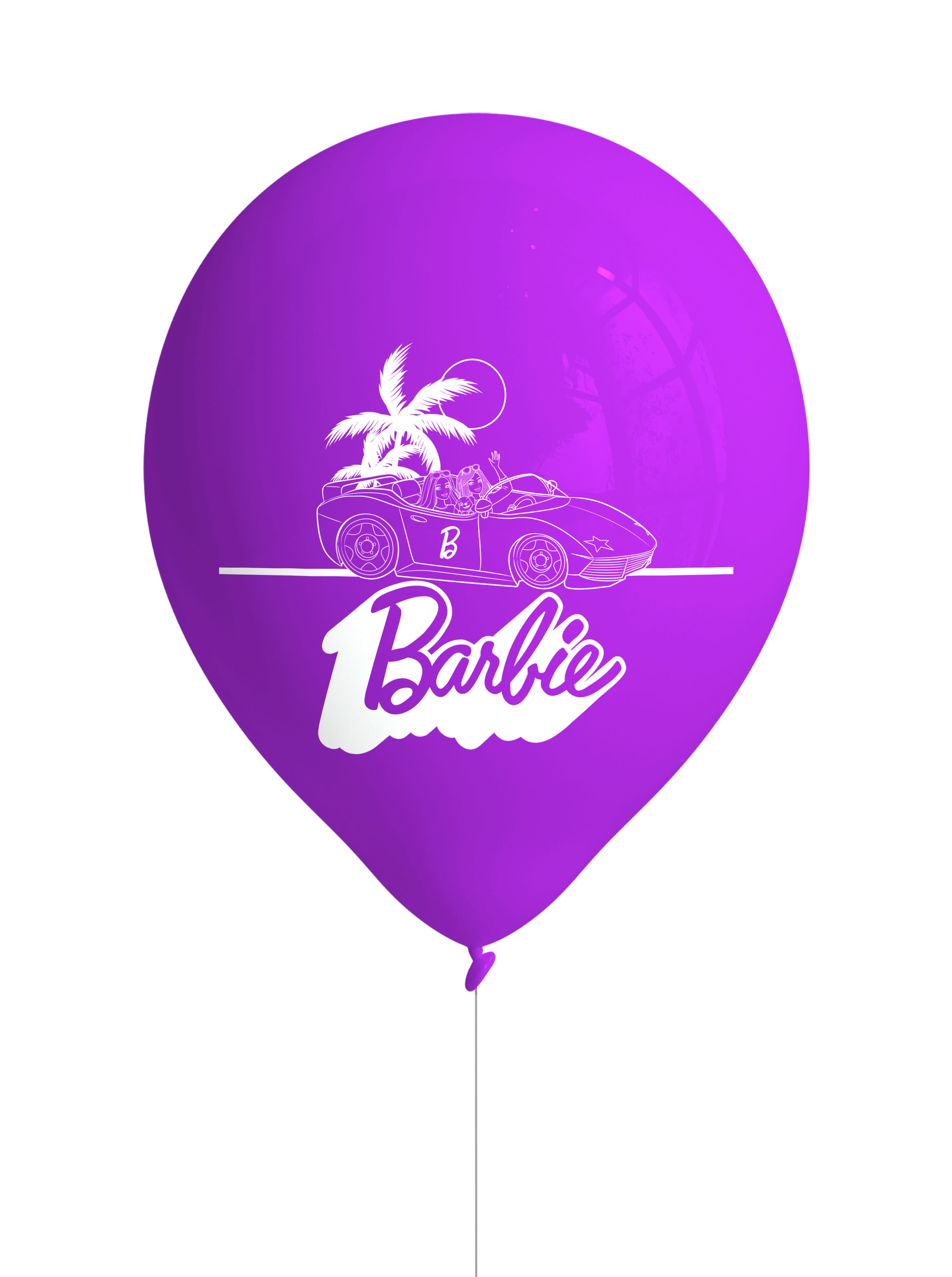 Barbie Latex Balloons (Pack of 8) - Anilas UK