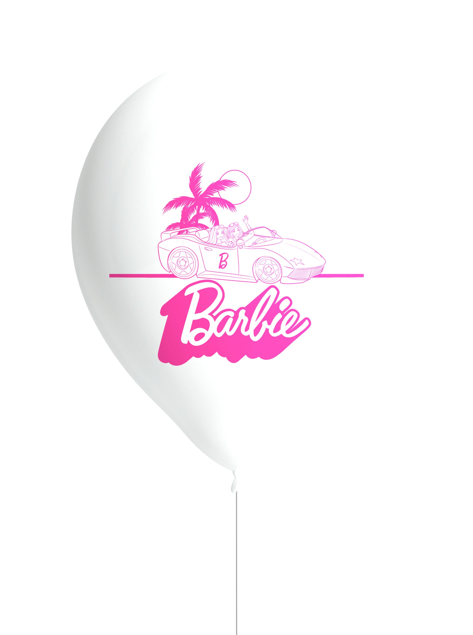 Barbie Latex Balloons (Pack of 8) - Anilas UK