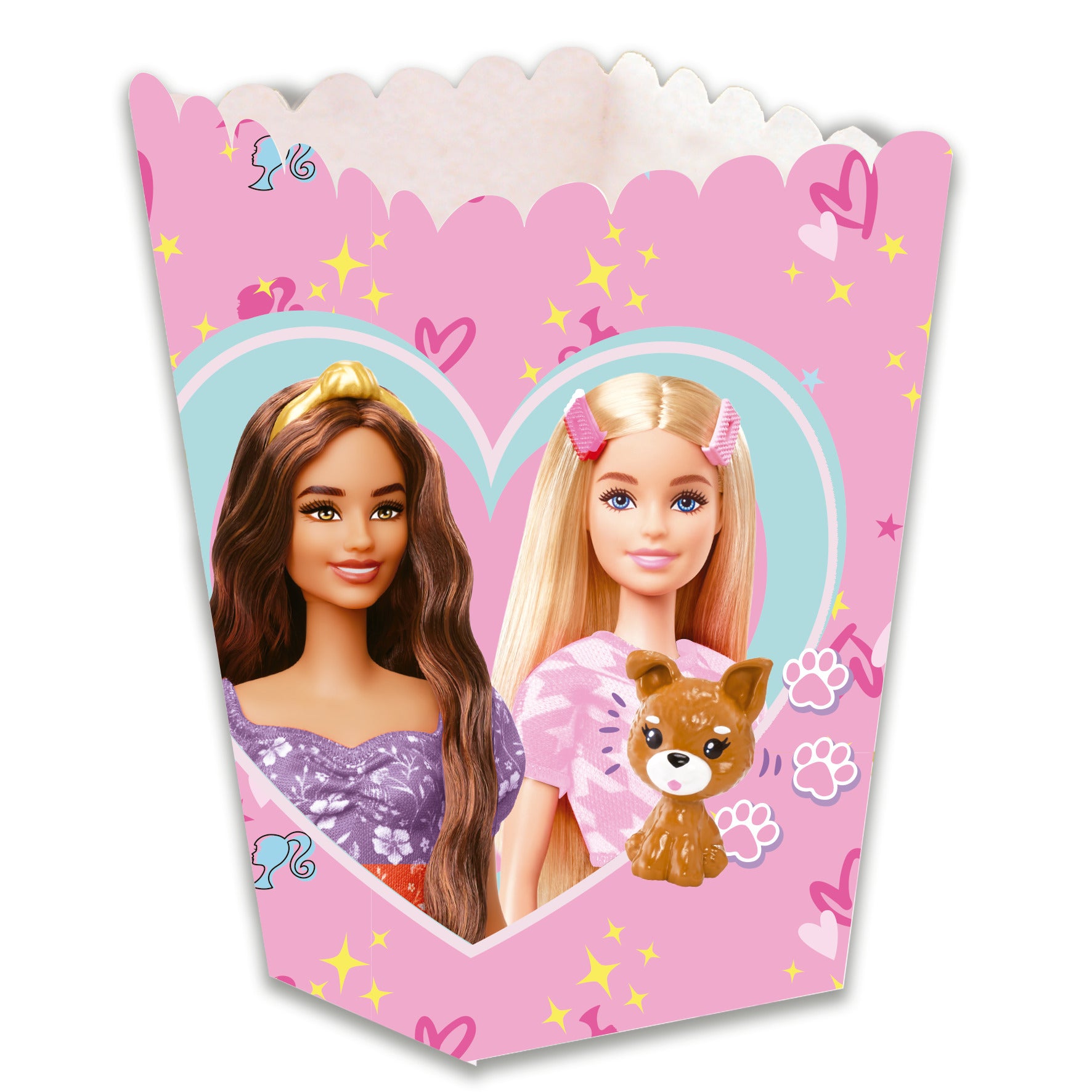 Barbie Popcorn Boxes (Pack of 12) - Anilas UK