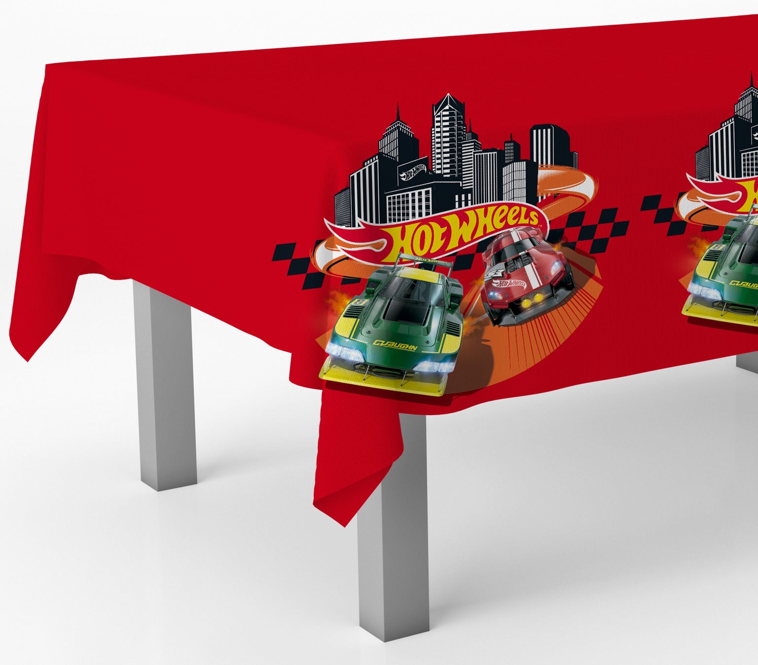 Hot Wheels Plastic Party Table Cover - Anilas UK