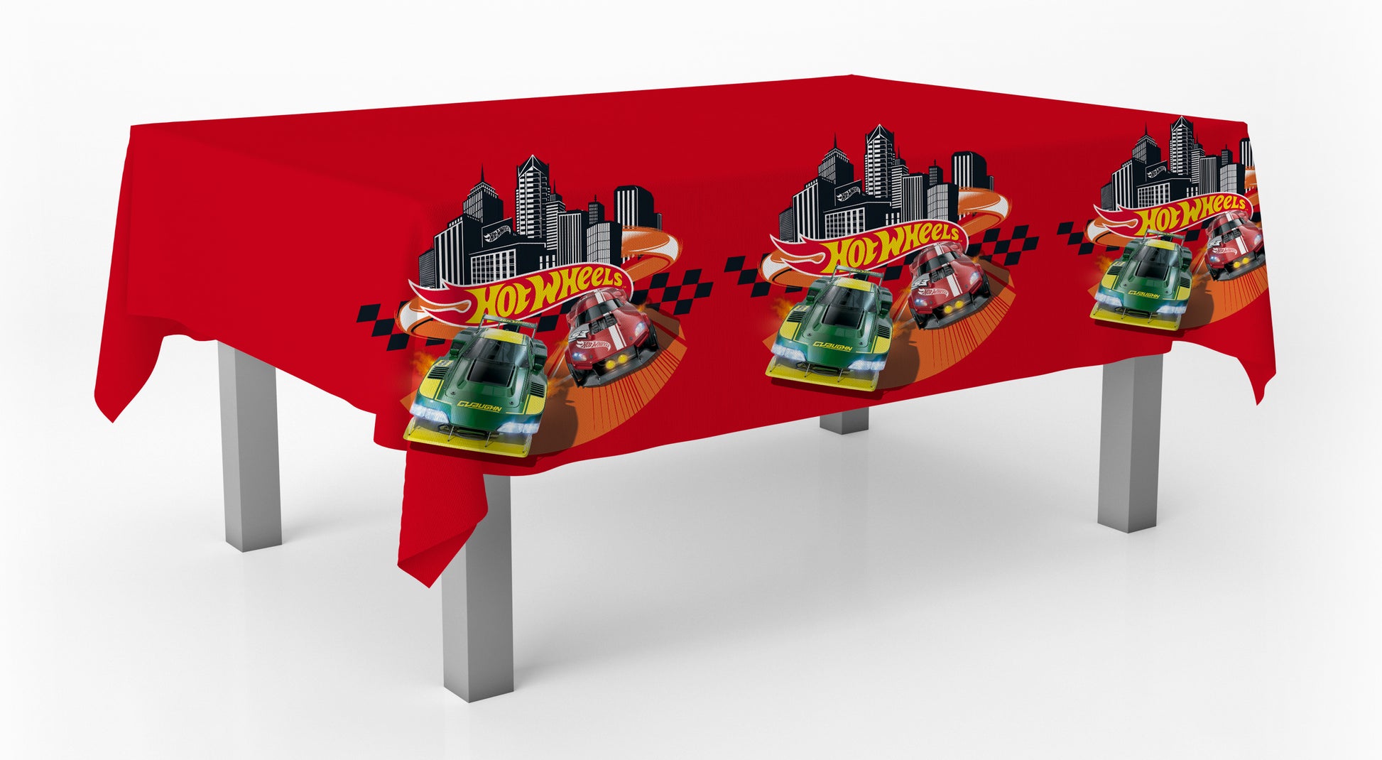 Hot Wheels Plastic Party Table Cover - Anilas UK