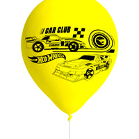 Hot Wheels Latex Balloons (Pack of 8)