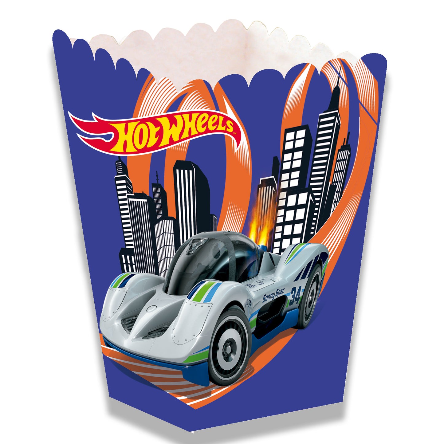 Hot Wheels Popcorn Boxes (Pack of 12) - Anilas UK