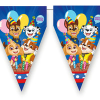 Paw Patrol Party Flag Bunting