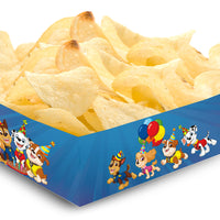 Paw Patrol Party Cardboard Snack Trays (Pack of 12)