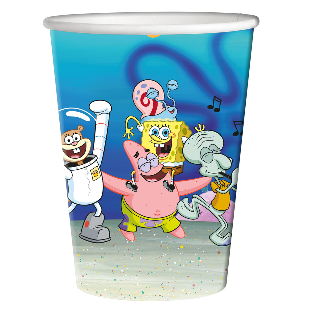 Sponge Bob Paper Cups (Pack of 8)