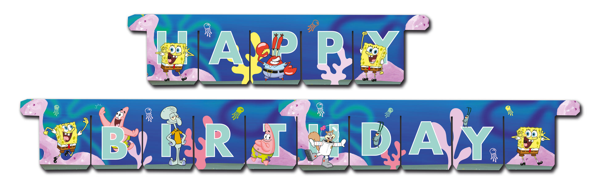 Anila's Sponge Bob Party Pack for 8 people - Anilas UK
