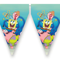 Sponge Bob Party Flag Bunting