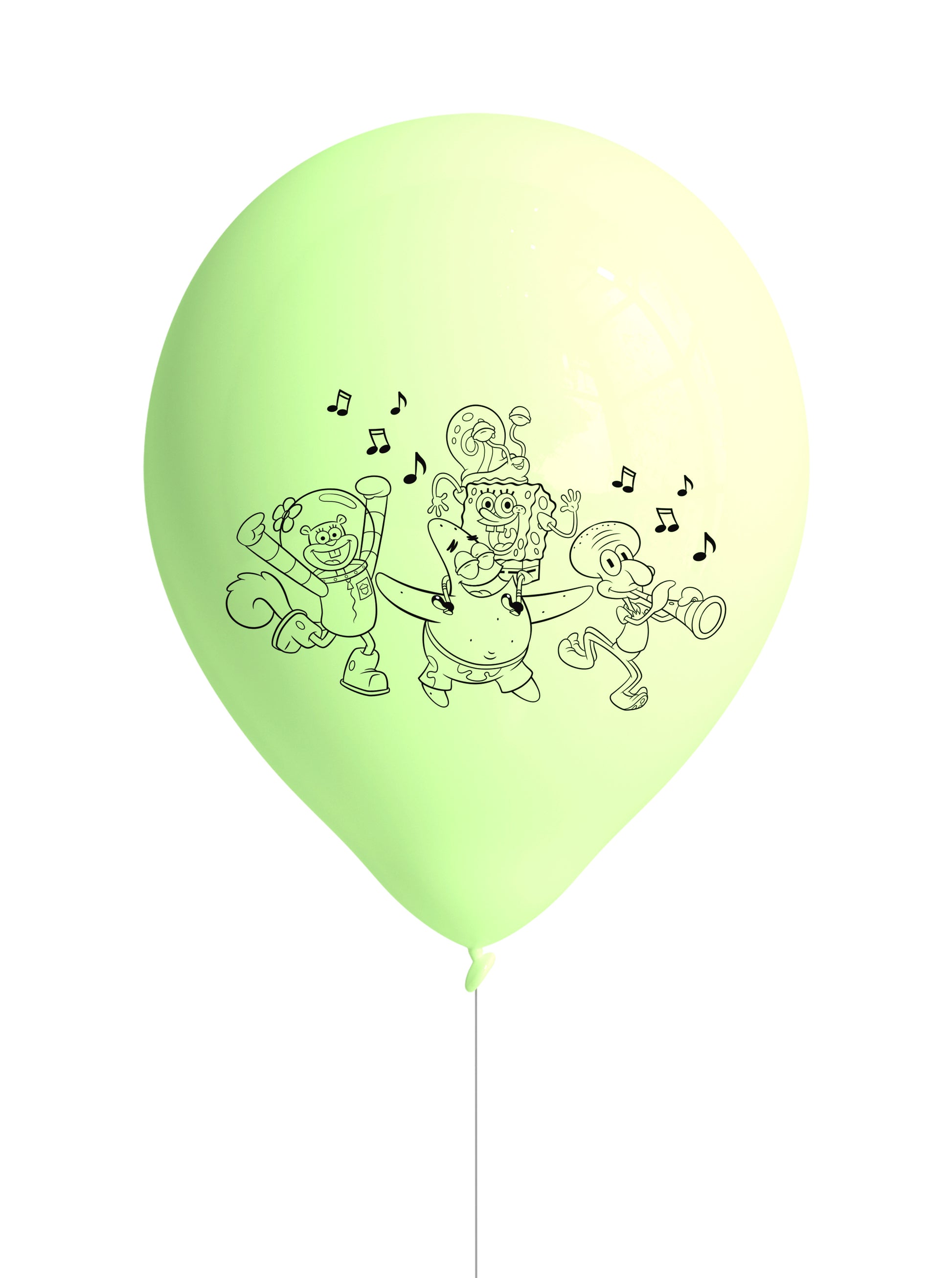 Sponge Bob Latex Balloons (Pack of 8) - Anilas UK