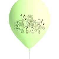 Sponge Bob Latex Balloons (Pack of 8)