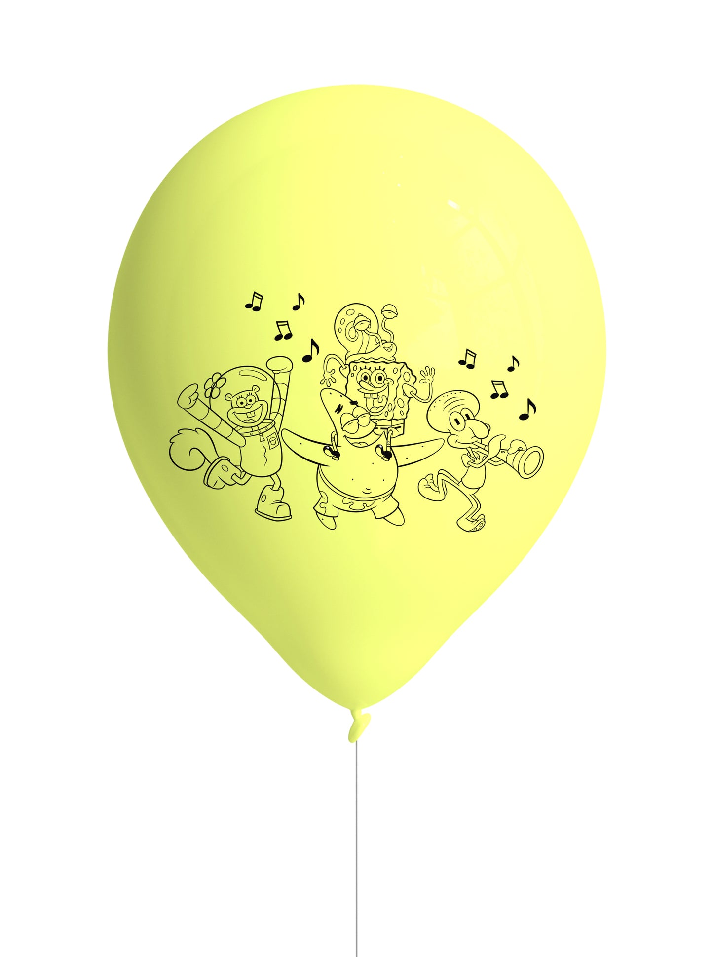 Sponge Bob Latex Balloons (Pack of 8) - Anilas UK