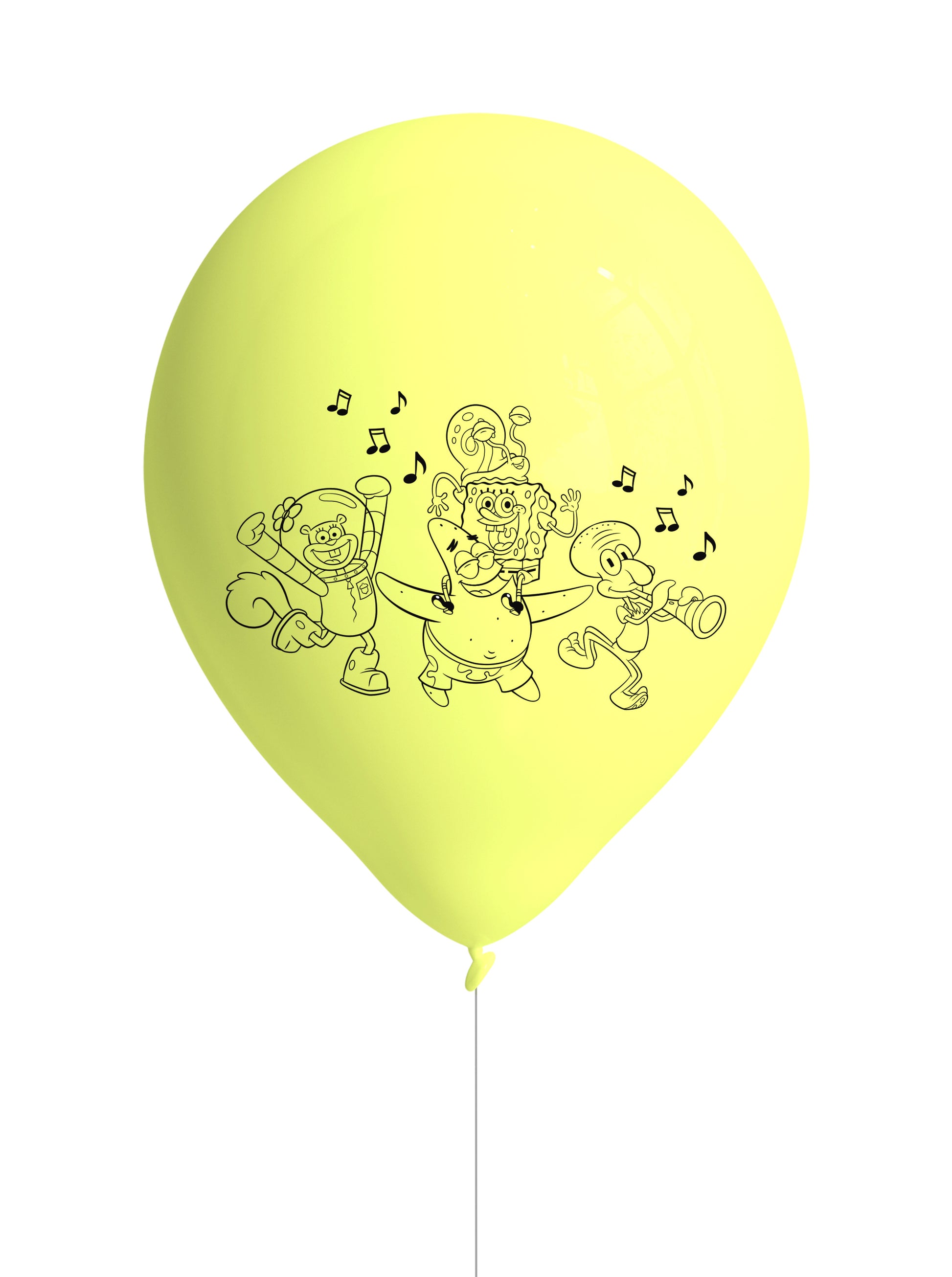 Sponge Bob Latex Balloons (Pack of 8) - Anilas UK