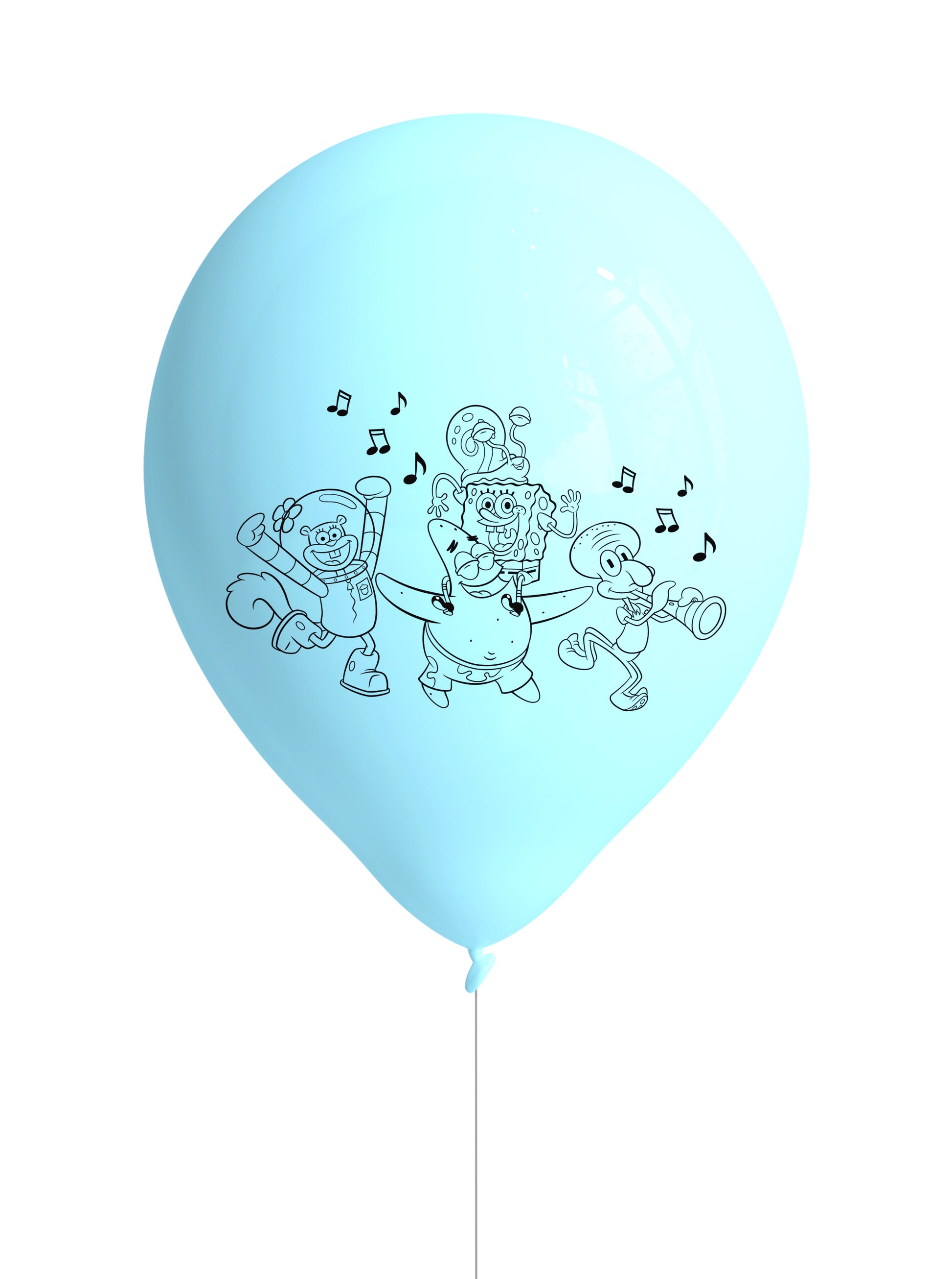 Sponge Bob Latex Balloons (Pack of 8) - Anilas UK