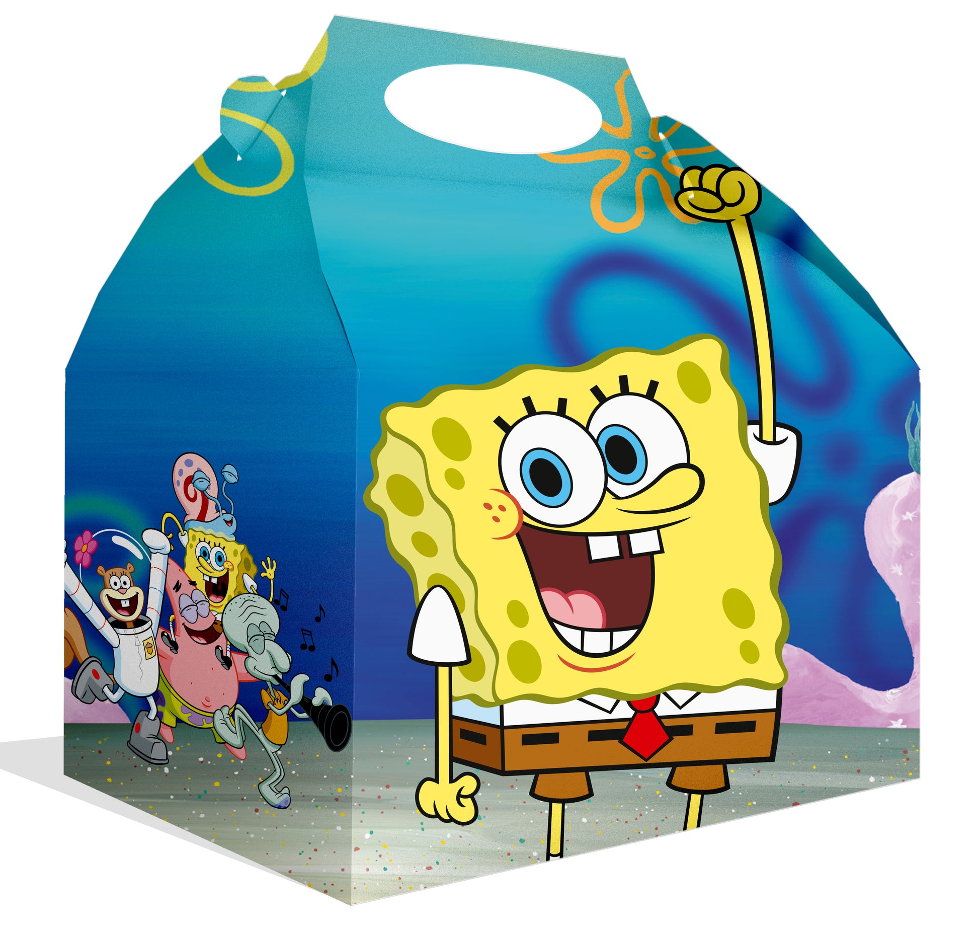 Sponge Bob Party Food Boxes - Anilas UK