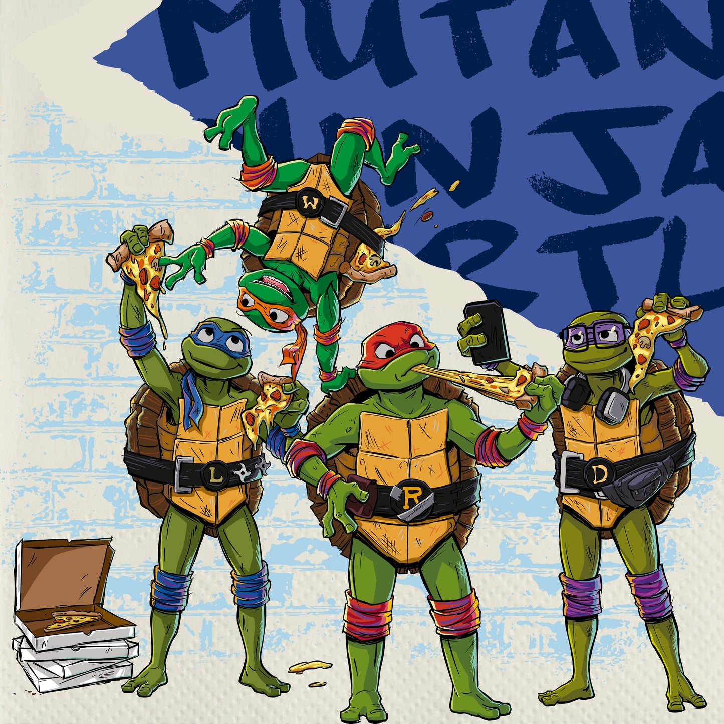 TMNT Party Napkins (Pack of 20) - Anilas UK