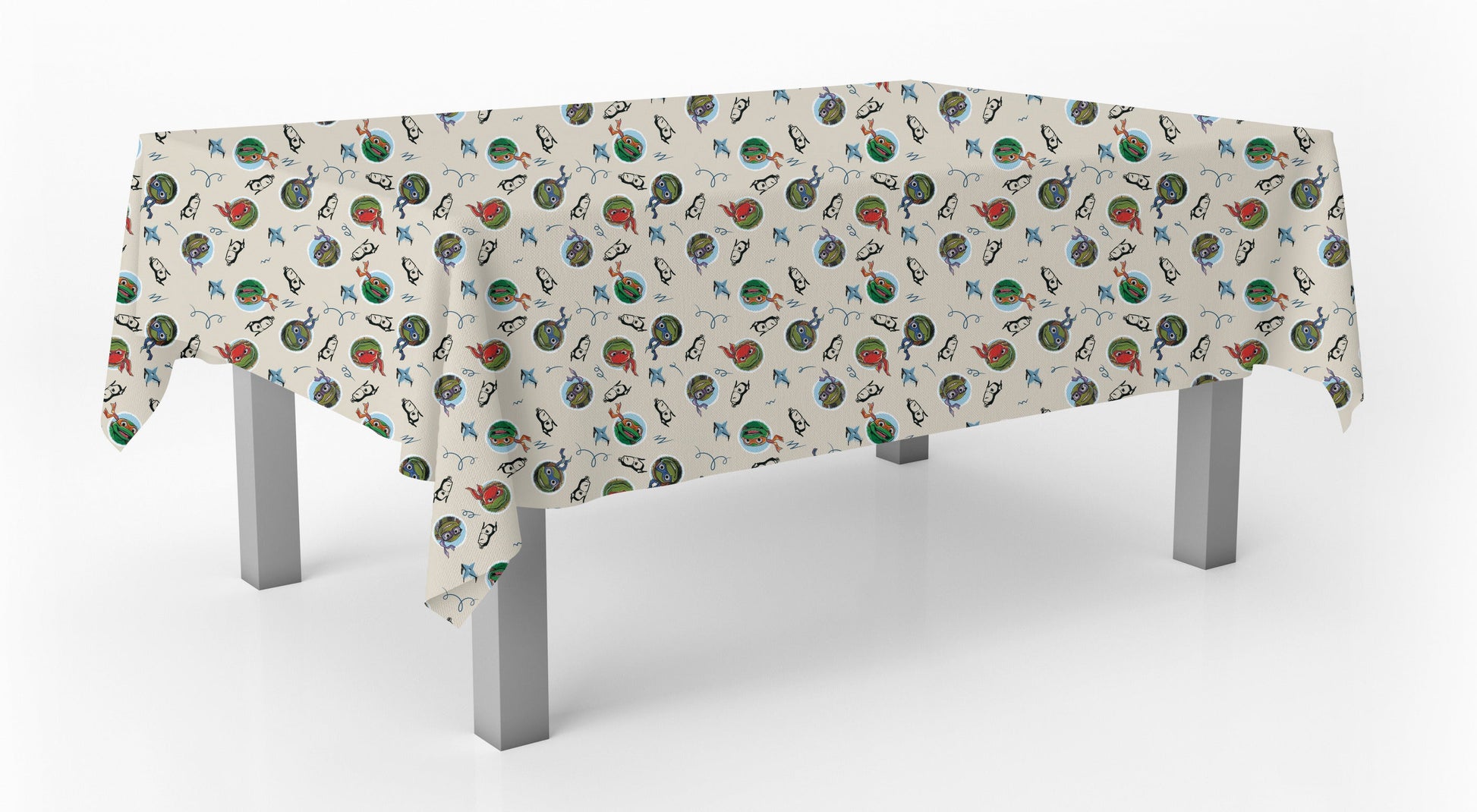 TMNT Plastic Party Table Cover - Anilas UK
