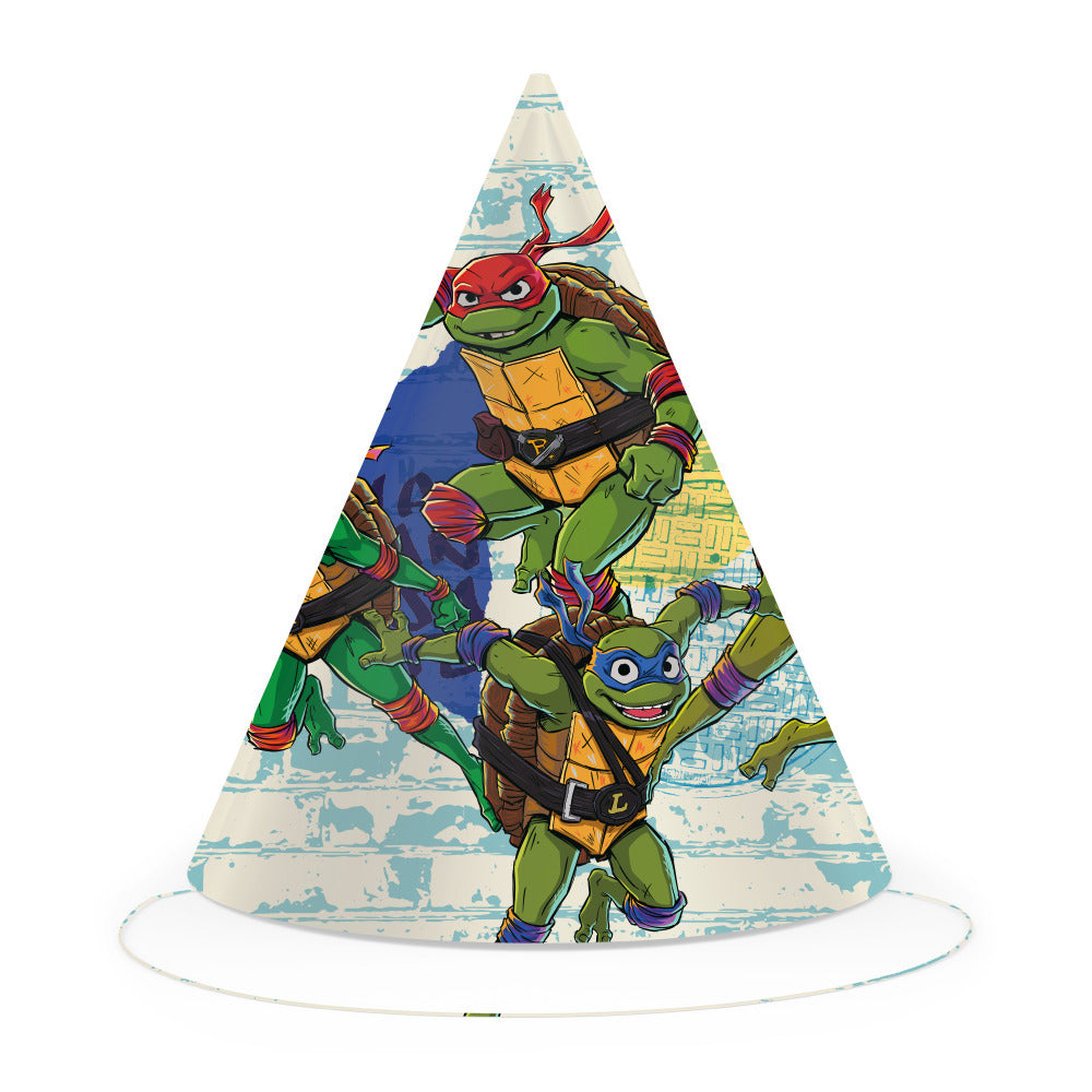 TMNT Party Cone Hats (pack of 6) - Anilas UK