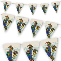 
              TMNT Party Flag Bunting
            