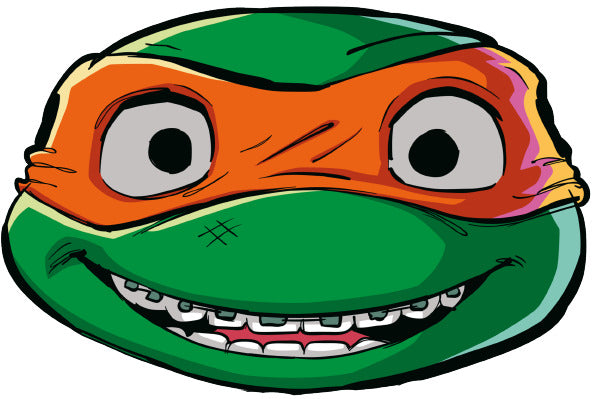 TMNT Kids Party Masks (Pack of 6) - Anilas UK