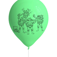 TMNT Latex Party Balloons (Pack of 8)