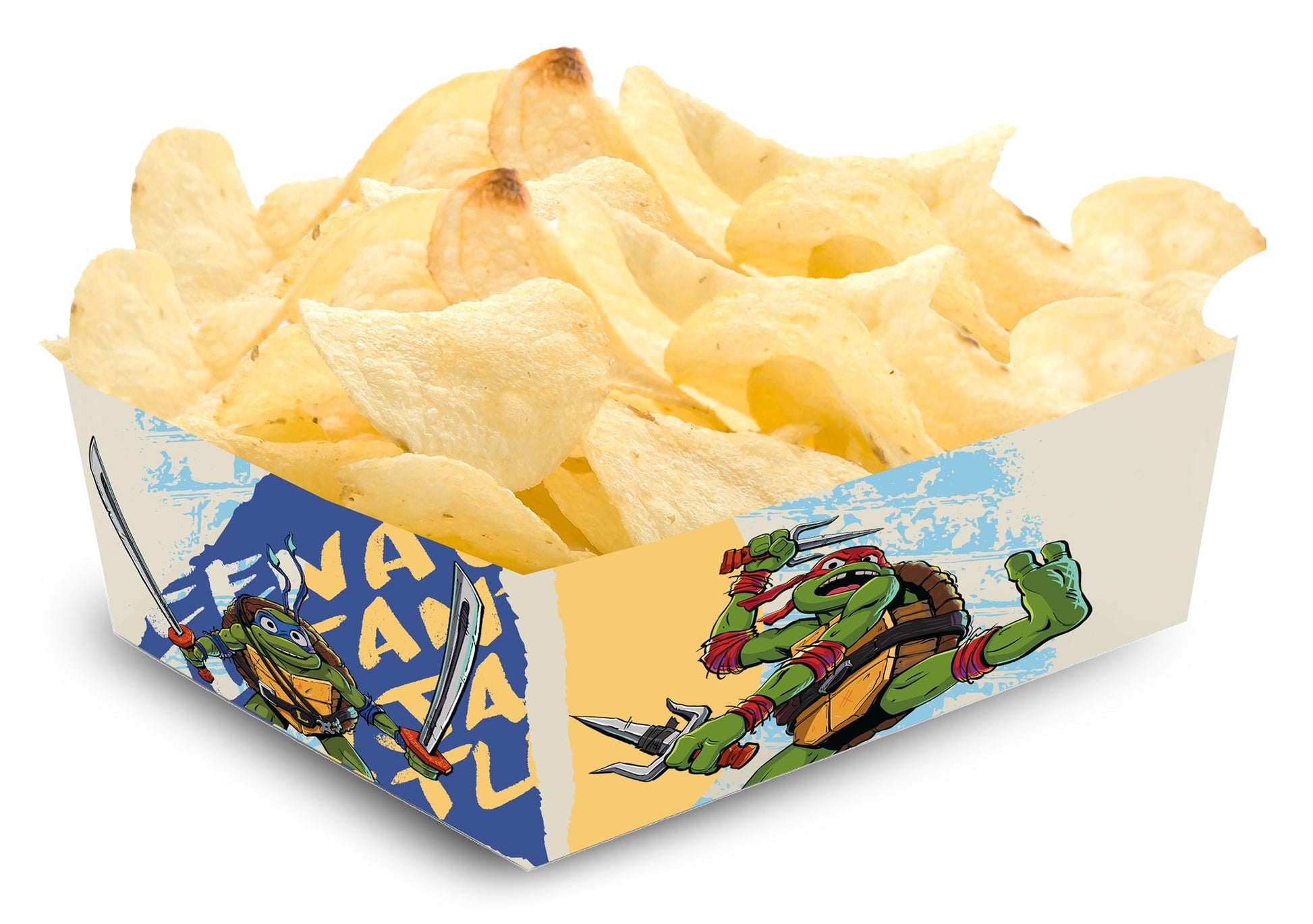 TMNT Paper Party Snack Trays (Pack of 12) - Anilas UK