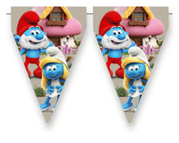 
              Smurfs Party Flag Bunting
            